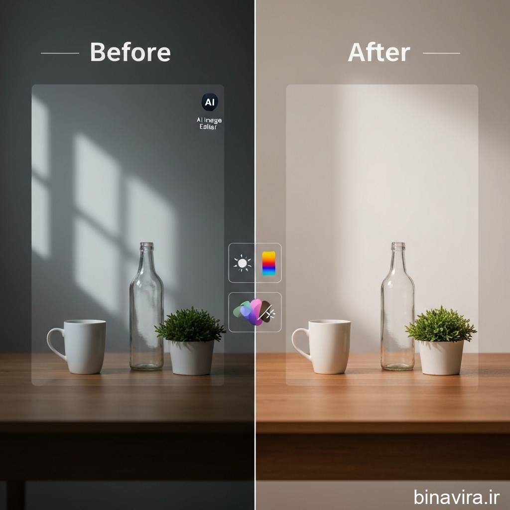 بهبود نور، رنگ و کیفیت تصویر