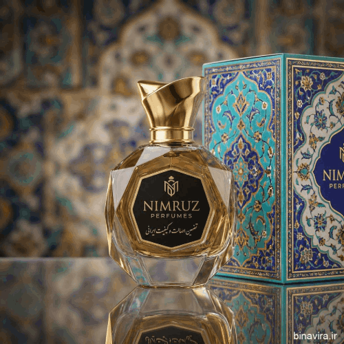 عکس تبلیغاتی عطر برای برندهای لوکس با هوش مصنوعی